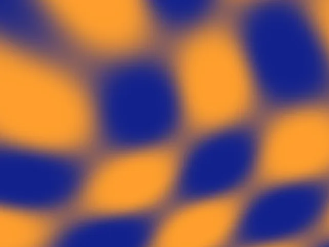 Warped bands shader, written in TypeScript and compiled by TypeShade, rendered at build time.