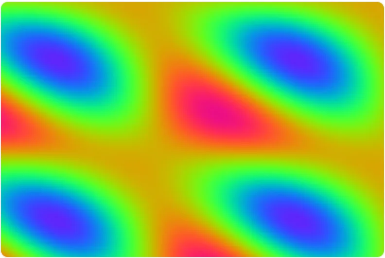 Plasma shader, written in TypeScript and compiled by TypeShade, rendered at build time.