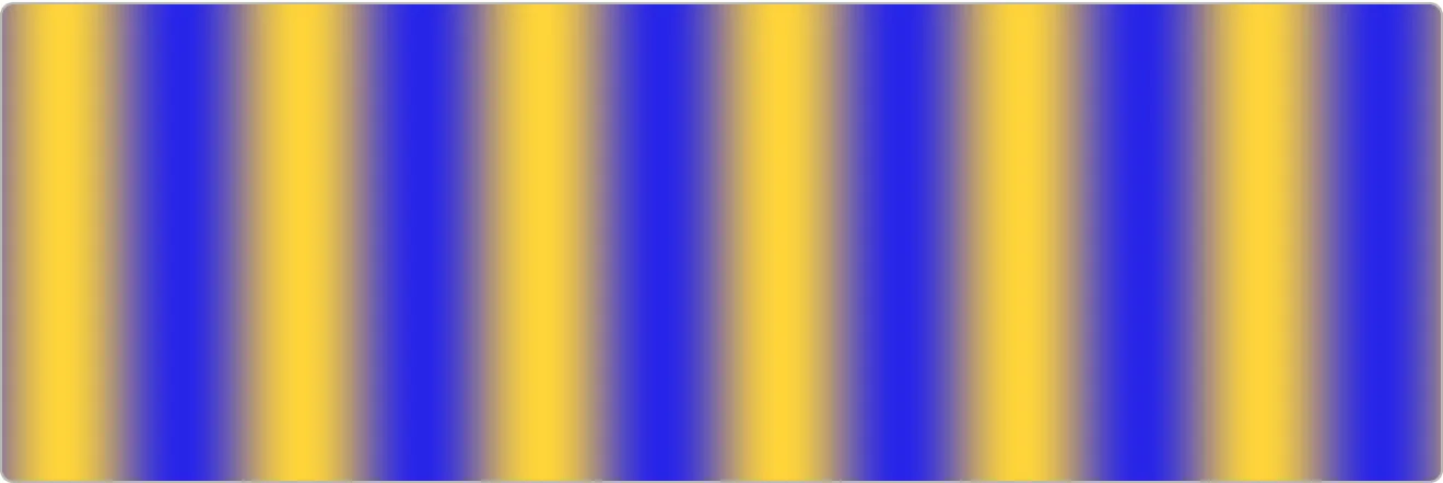 Sine stripes shader, written in TypeScript and compiled by TypeShade, rendered at build time.